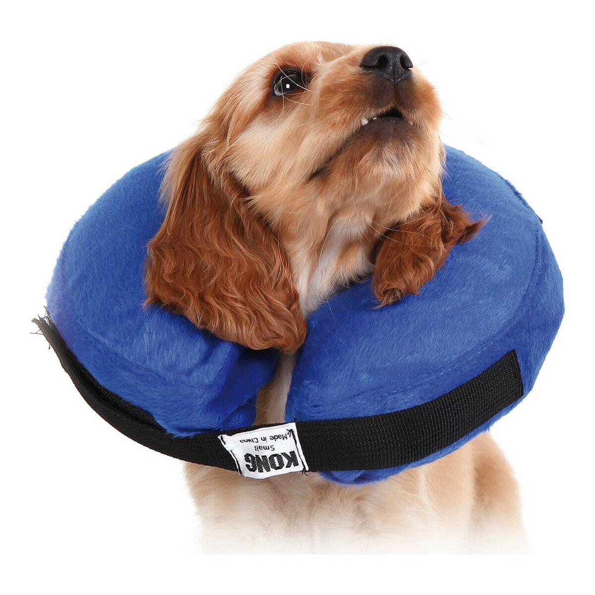 Recovery Collar for Dogs KVP Kong Cloud Blue Inflatable (33-46 cm)-0